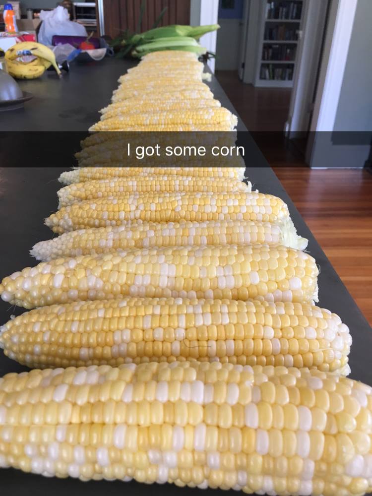 Photo of I got some corn