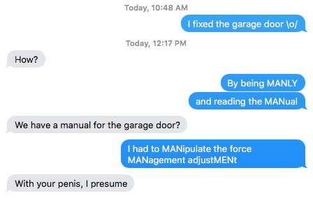 Photo of Ladies and gentlement: my wife