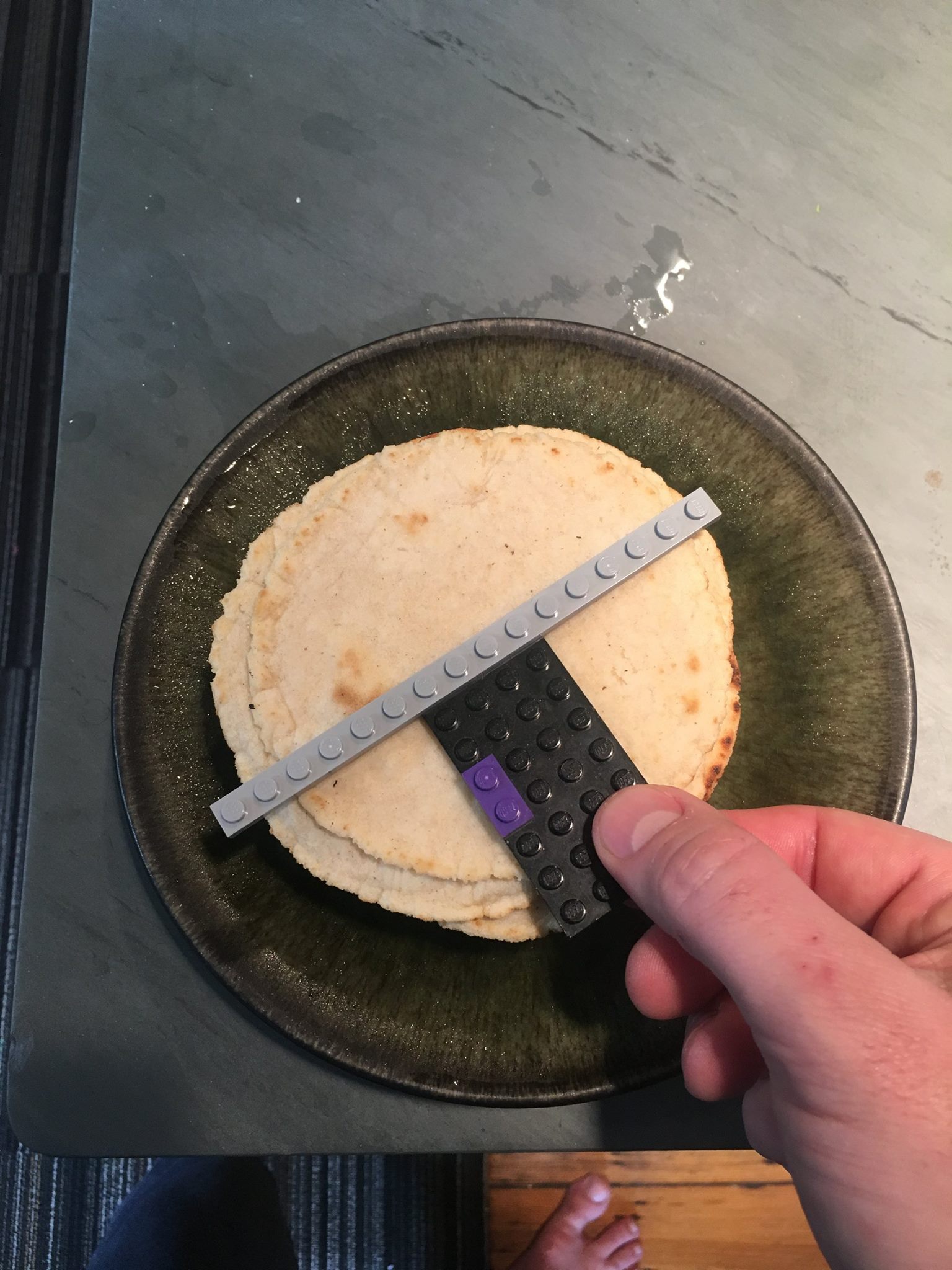 Photo of These tortillas are four inches in diameter