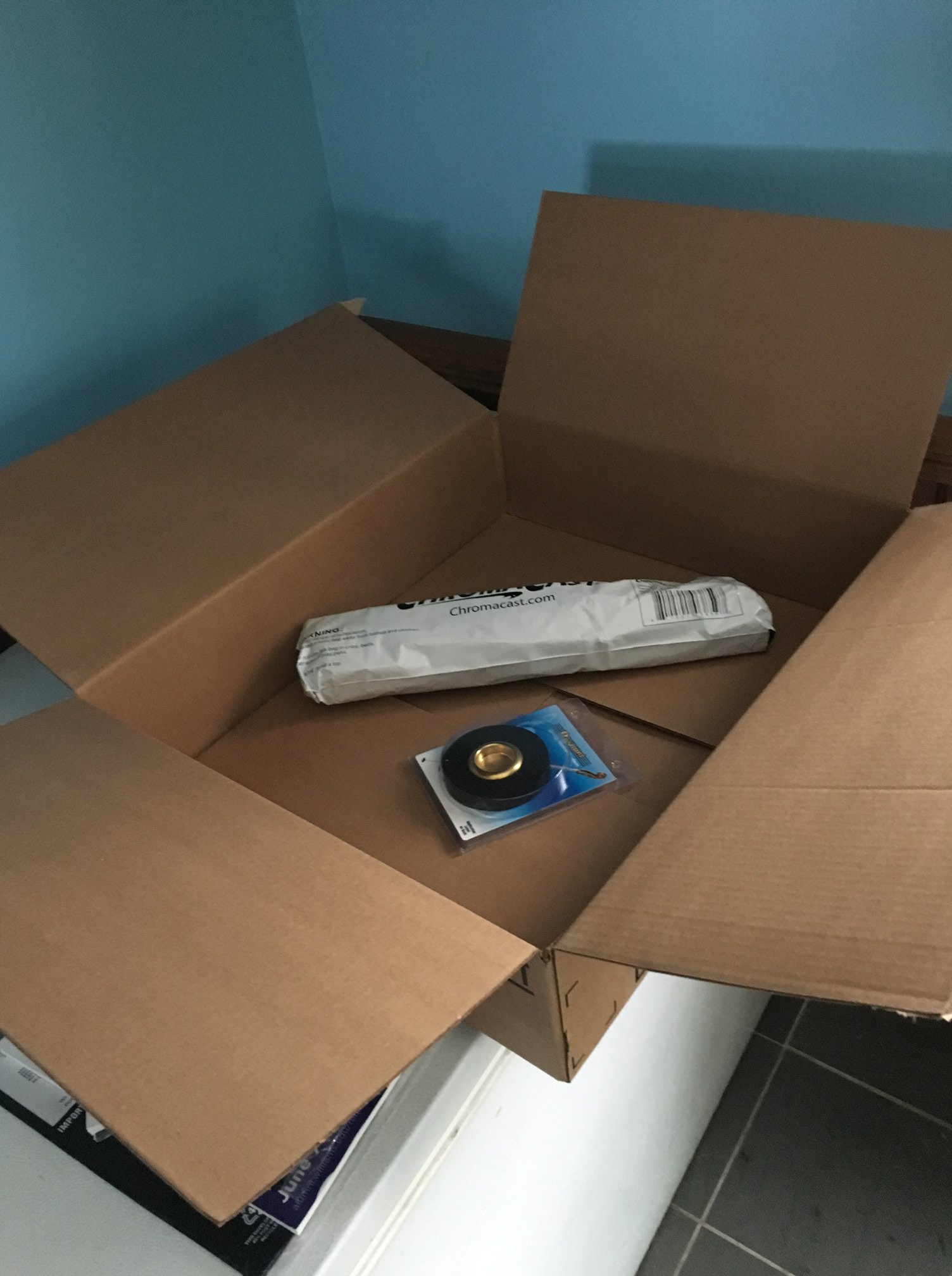 Photo of our shipment of empty space has arrived