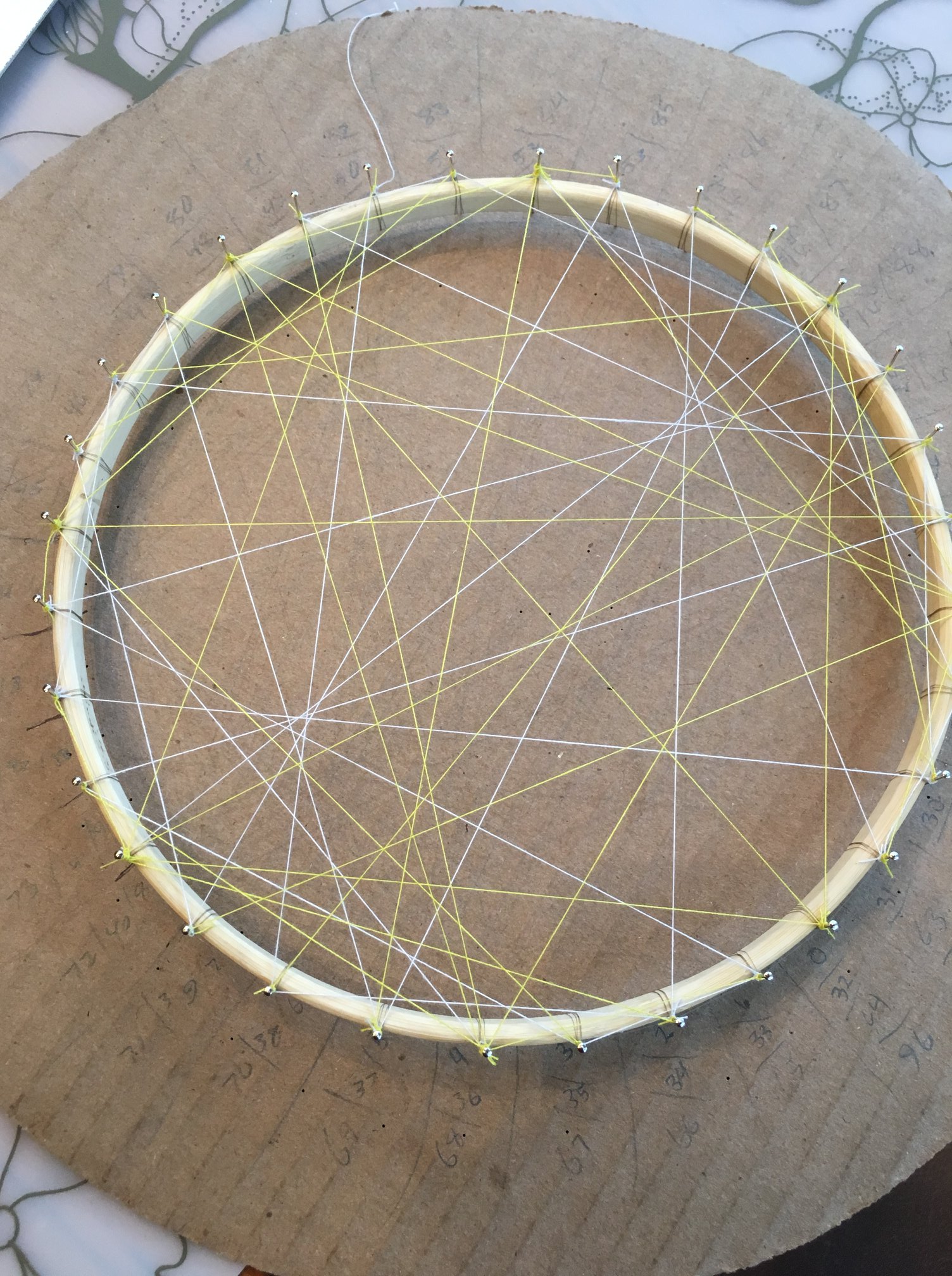 Photo of “Dad, do you spend more time weaving, or just measuring?”