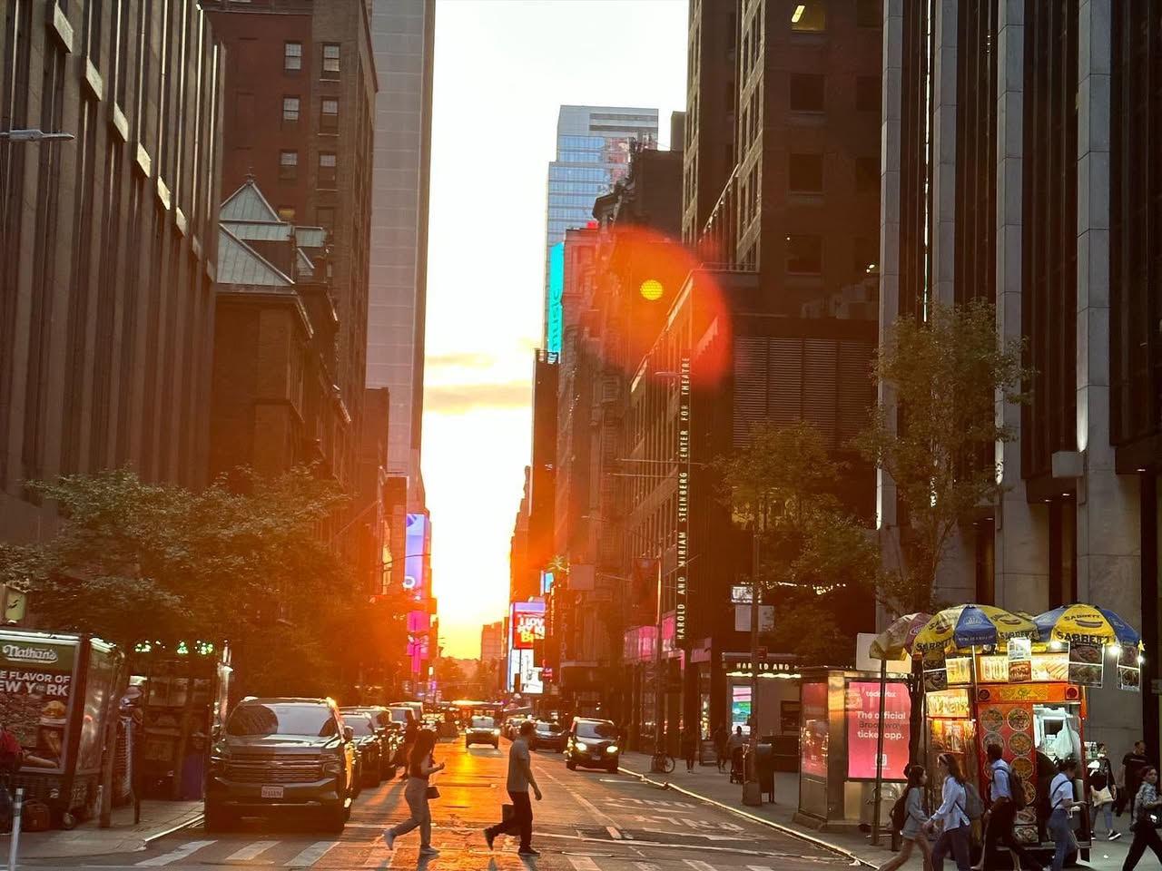 Photo of NYC sidewaks