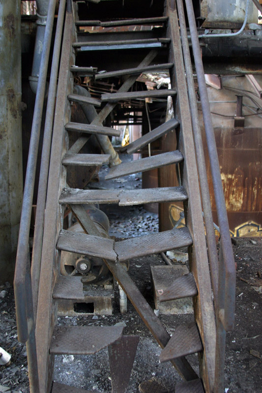 Broken stairs
