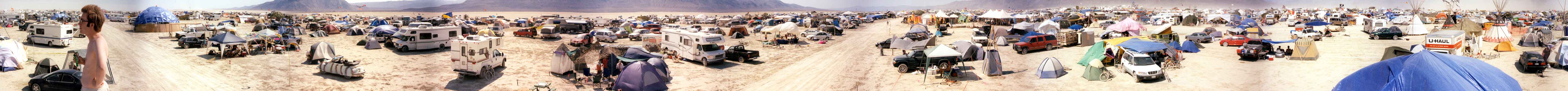 The entire Burning Man festival in one photograph