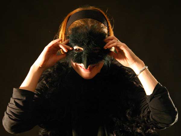 Jen, masked