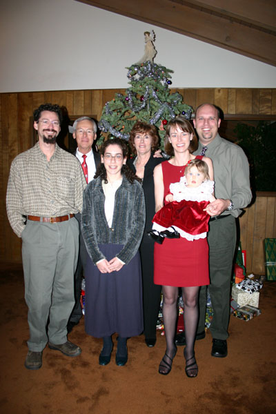 Becks and Murrays at Christmas