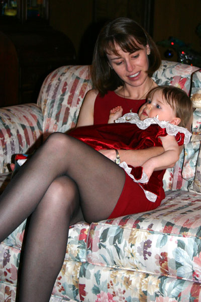 A quiet moment after dinner