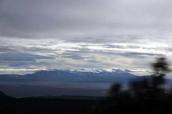 Mountains near Carson City