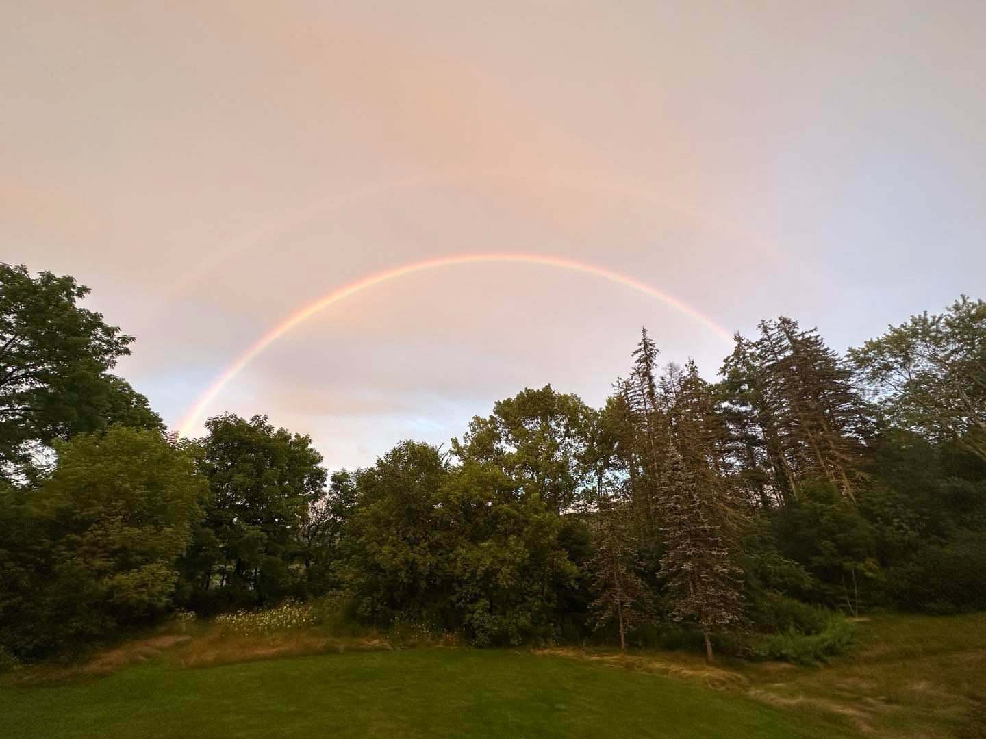 Double rainbow