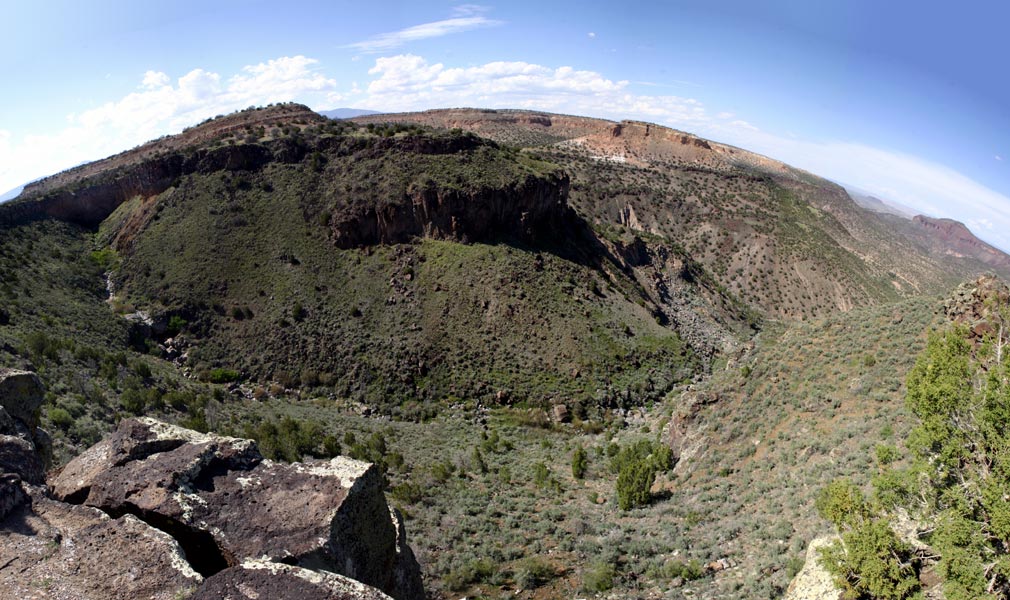 Panorama: White Rock Overlook (looking the other way)
