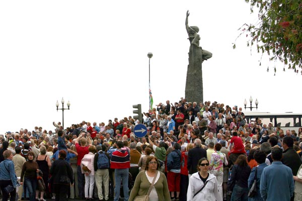 Look! Over there! A parade!