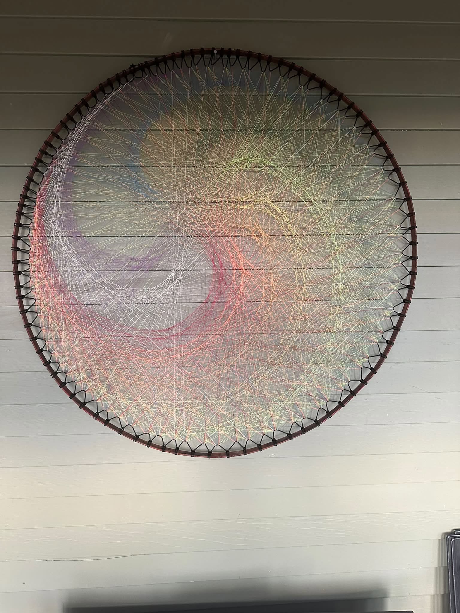 Spiral handprint