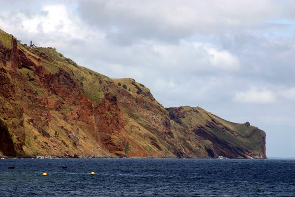 The obligatory cliffside