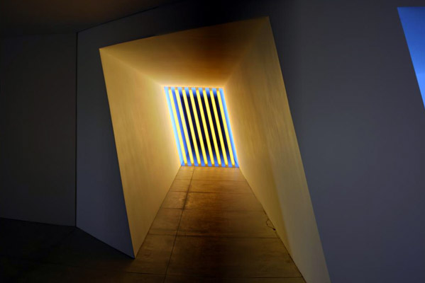 Dan Flavin's lightbulbs