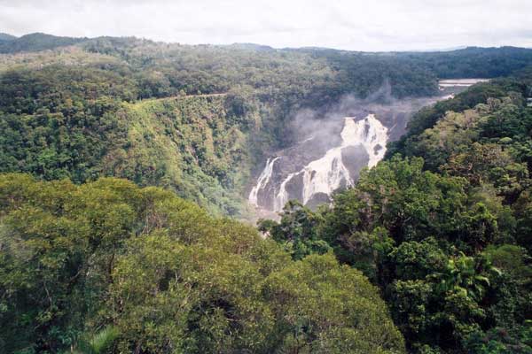 A waterfall which is nowhere near the Great Sandy Desert
