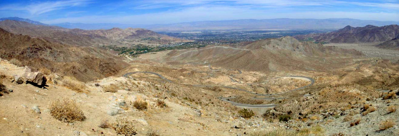 Switchbacks above Palm Springs