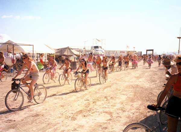 Topless Bicycle Race, Cont’d