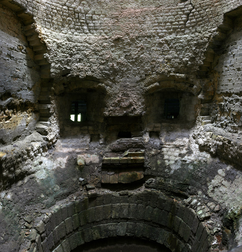 Inside a Kiln