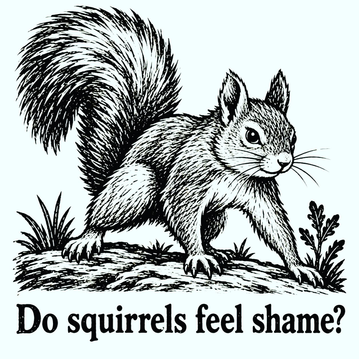 Can squirrels feel shame?